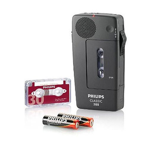 Philips Classic Lfh0388 Portable Pocket Memo Voice Recorder