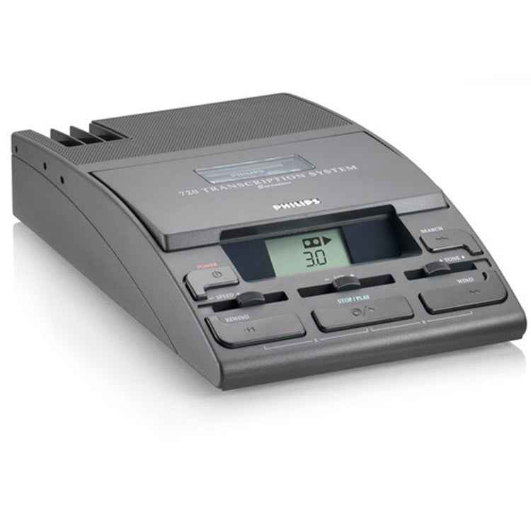 Philips LFH0720 Mini Cassette Desktop Transcriber - Dictation Solutions Australia