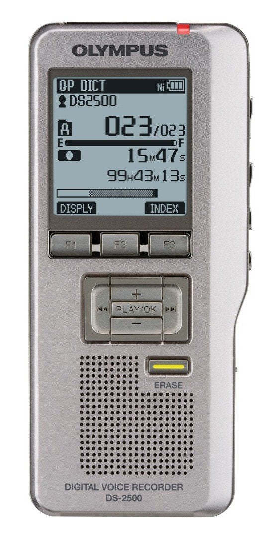 Olympus DS-2500 Dictaphone - Dictation Solutions Australia