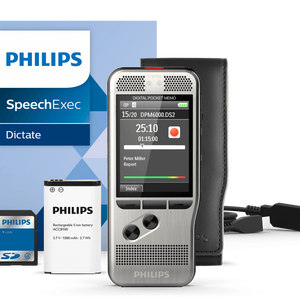 PHILIPS DPM6000 - Pocket Memo Voice Recorder - Dictation Solutions Australia