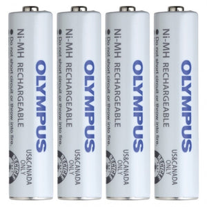 Olympus BR404 AAA Ni-MH Rechargeable Battery (Set of 4) - Dictation Solutions Australia