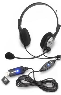 Andrea Electronics NC185VM USB Headset - Dictation Solutions Australia