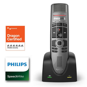 Philips SpeechMike Air Wireless SMP-4000 SpeechMike Push-Button - Dictation Solutions Australia