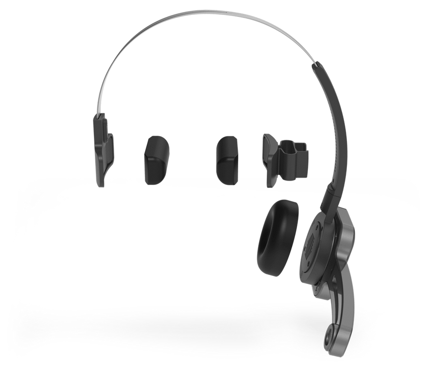 Philips PSM6300 SpeechOne Wireless Dictation Headset - Dictation Solutions Australia