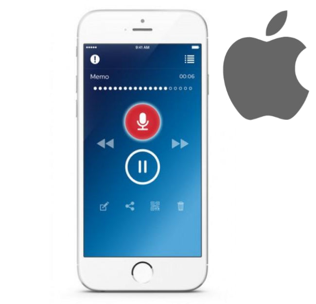 iPhone SpeechLive Dictation and Transcription System 1 year (1 Author, 1 Typist) - Dictation Solutions Australia